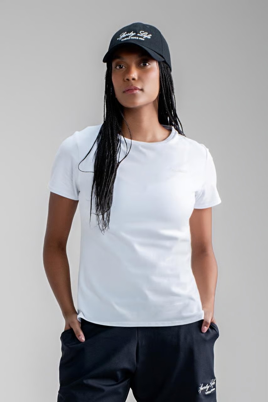 Jaqueta Cropped Anwen Nylon Cinza - Andressa Suita - Larulp
