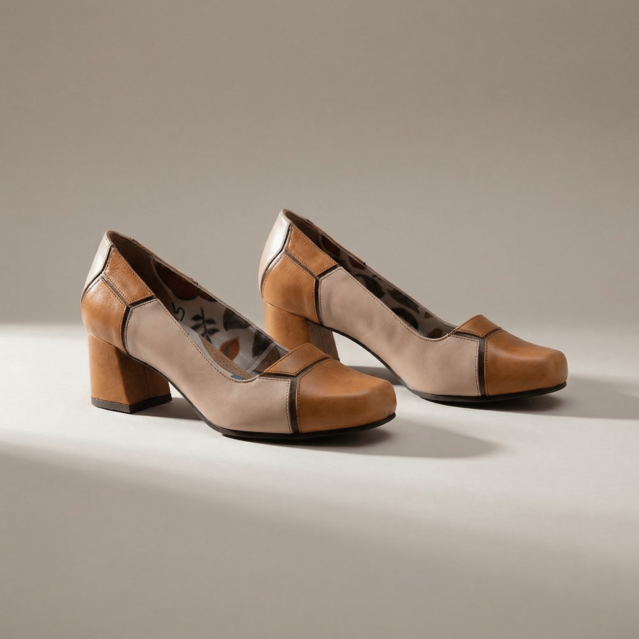 めいよ② Sapato Feminino Caramelo - 6046BL - Sapatos, Retrô- MZQ