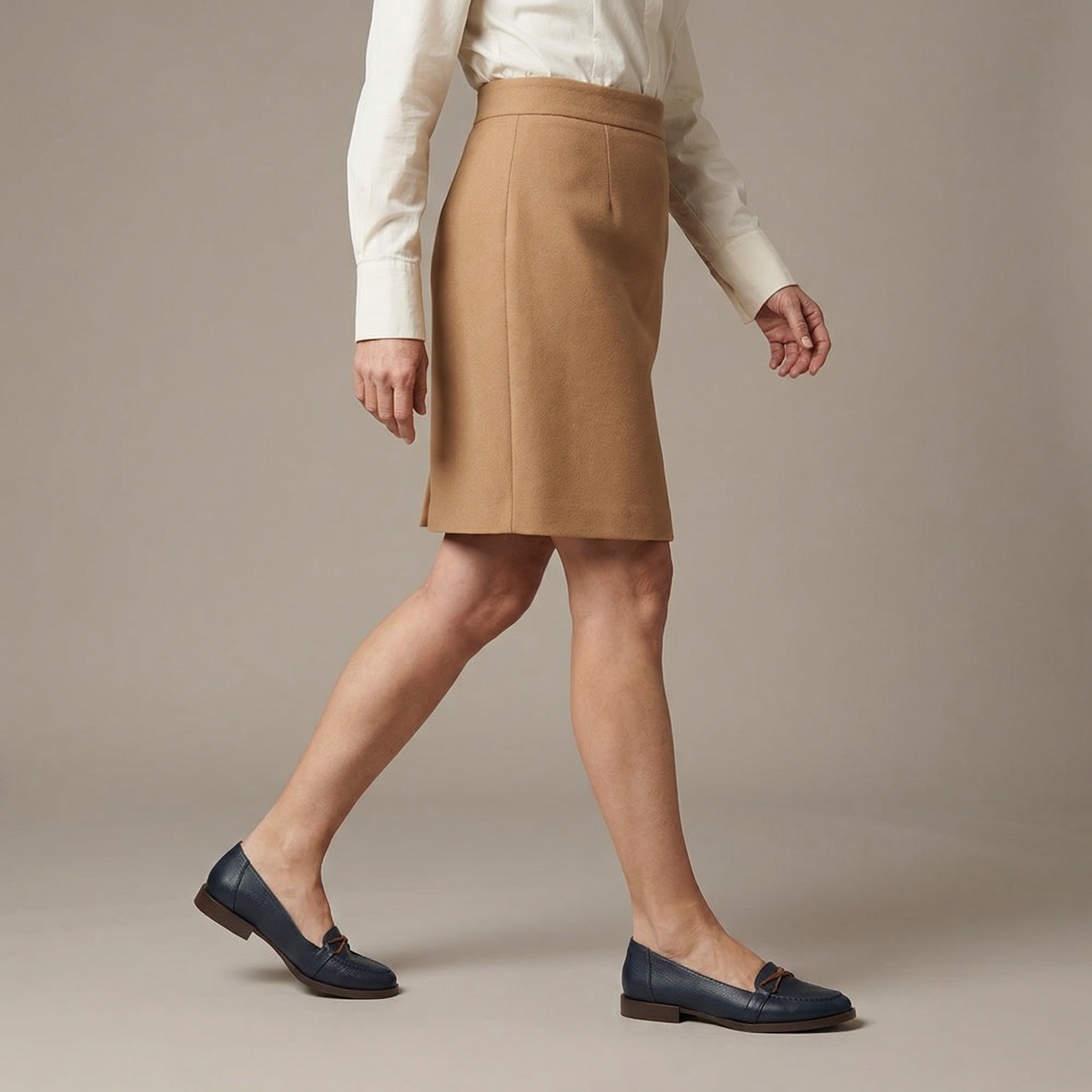 まい Mocassim Feminino Azul Marinho - 7256 - Sapatos, Mocassins - MZQ