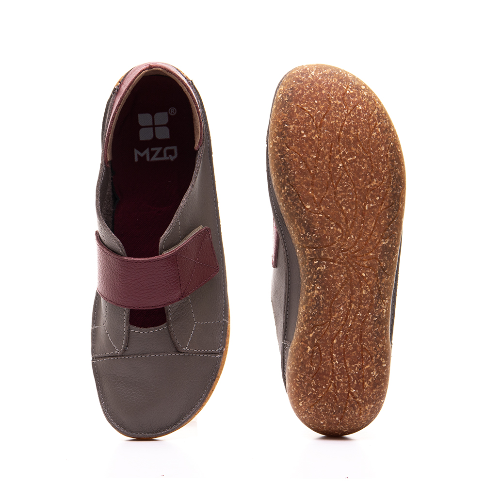 Sapatilha Confortável sem Salto Cinza - 7565 - Liquidação, Sapatos