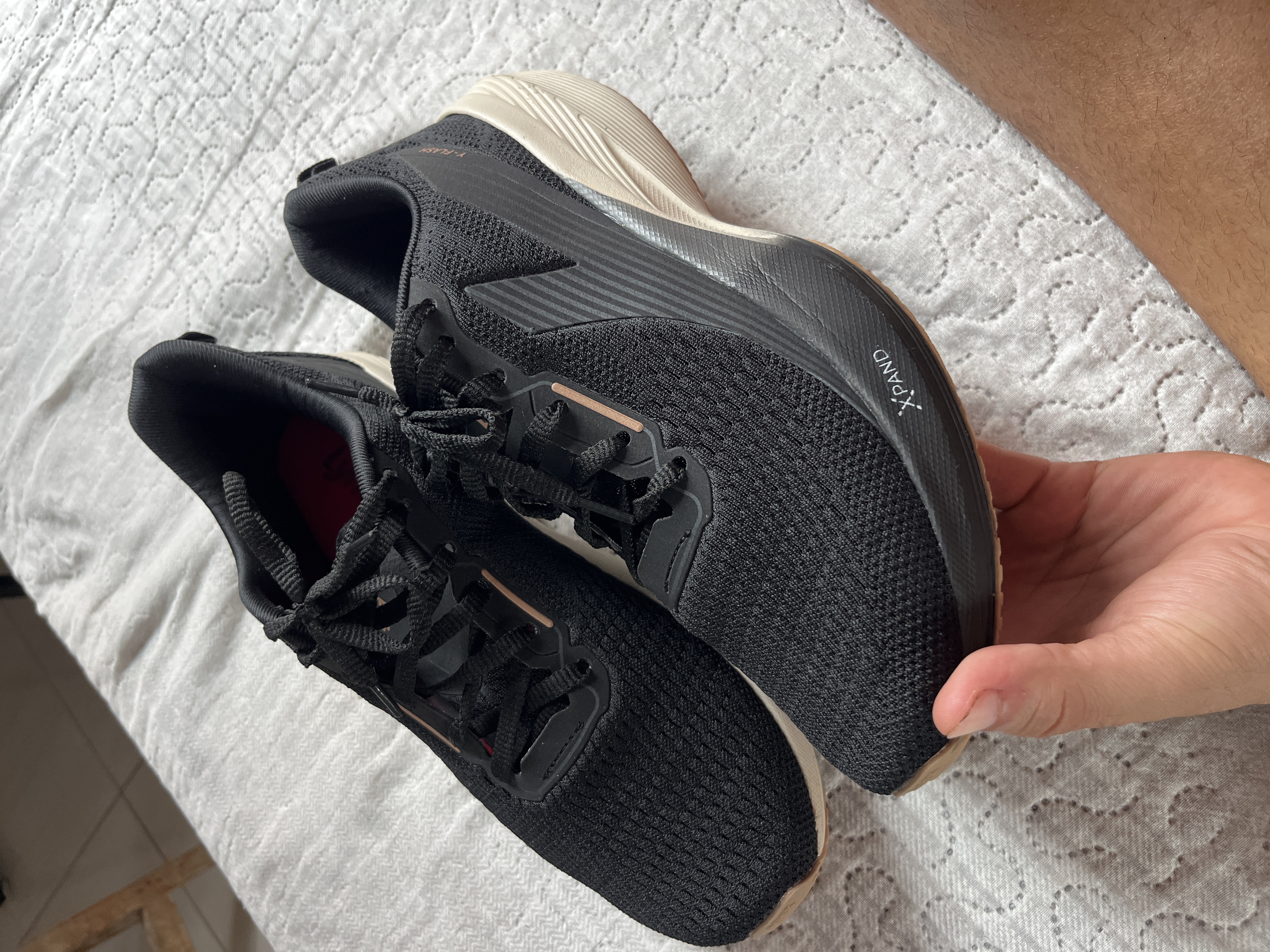 Tênis Lynd Y Flash Preto Crepe - Masculino, Caminhada e dia a dia